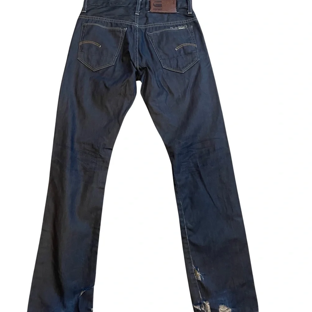 G-Star Raw 3301 vintage men size 28 jeans in dark denim wash/minor distressing